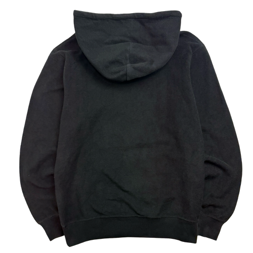 Stussy Felt Applique Hoodie Black (USED) | Vintage Clothing Store Canada