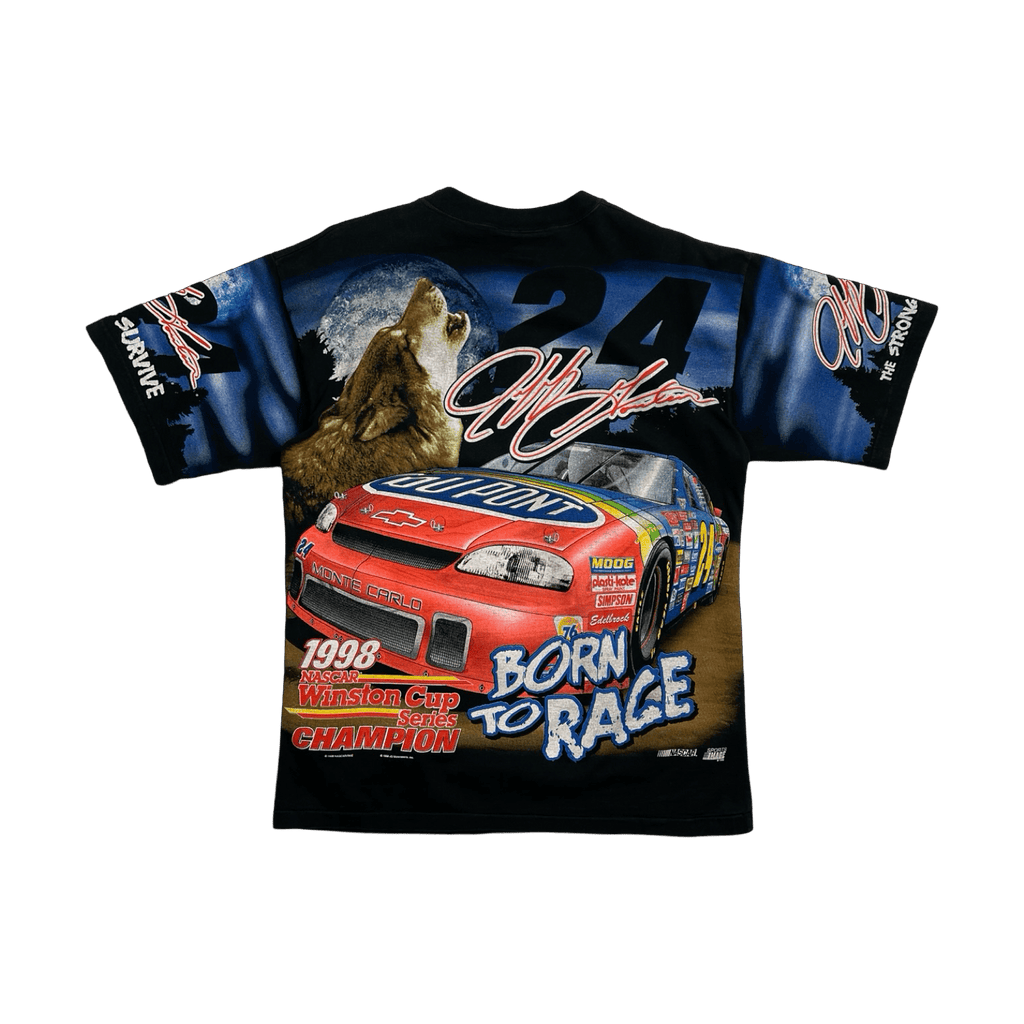 Vintage '98 Nascar AOP Tee Black