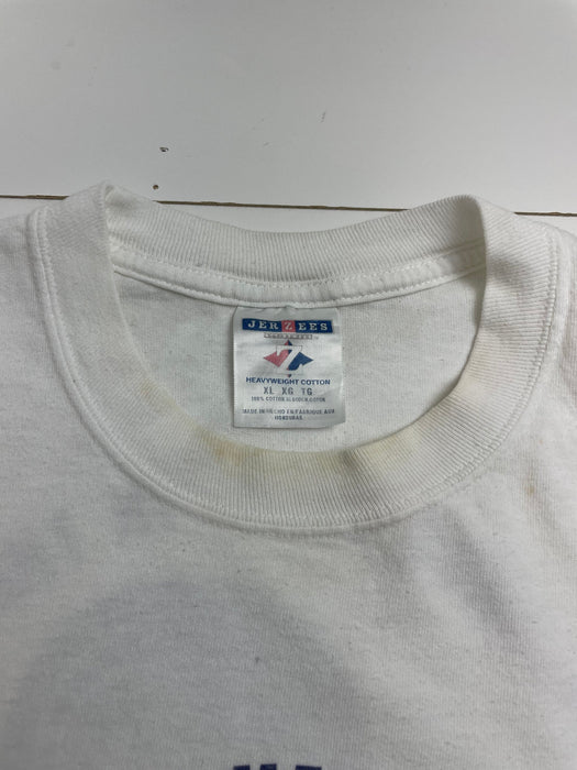 (XL) Vintage '04 Bad Boys II Tee White | Vitnage Clothing Store Canada