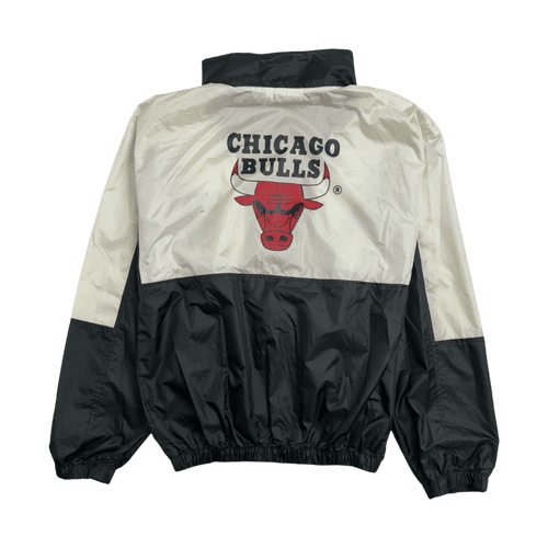 (S) Vintage Chicago Bulls Full-Zip Track Jacket Black | Vintage Clothing Store Canada