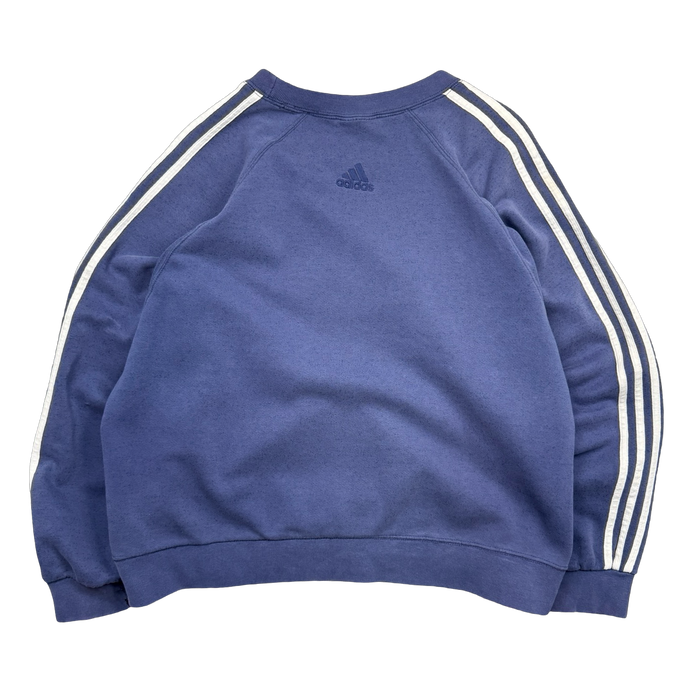Vintage Adidas Crewneck Blue | Vitnage Clothing Store Canada