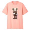 KAWS x Uniqlo Companion Tee Pink