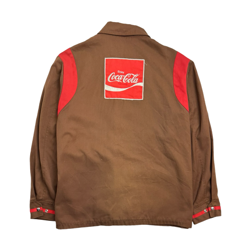 (XL) Vintage 70s Coca Cola Jacket Brown | Vintage Clothing Store Canada