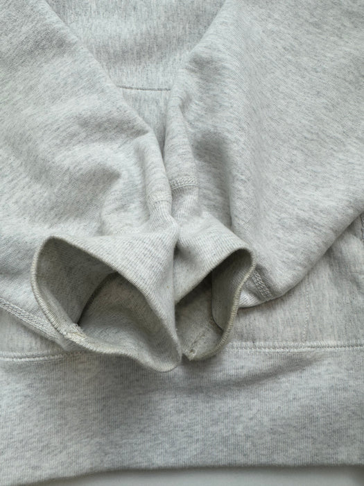 Supreme Micro Logo Hooded Sweatshirt Ash Grey (USED) | Vitnage Clothing Store Canada