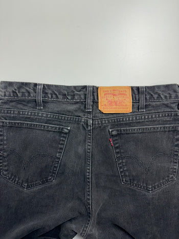 (34) Vintage Levis Denim Pants Black