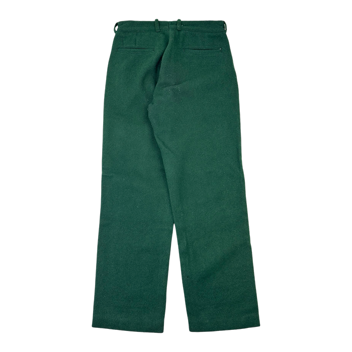 Vintage Wool Pants Green | Vitnage Clothing Store Canada