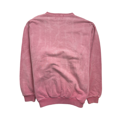 (L) Vintage Non-Fiction Blank Sweatshirt Pink | Vintage Clothing Store Canada