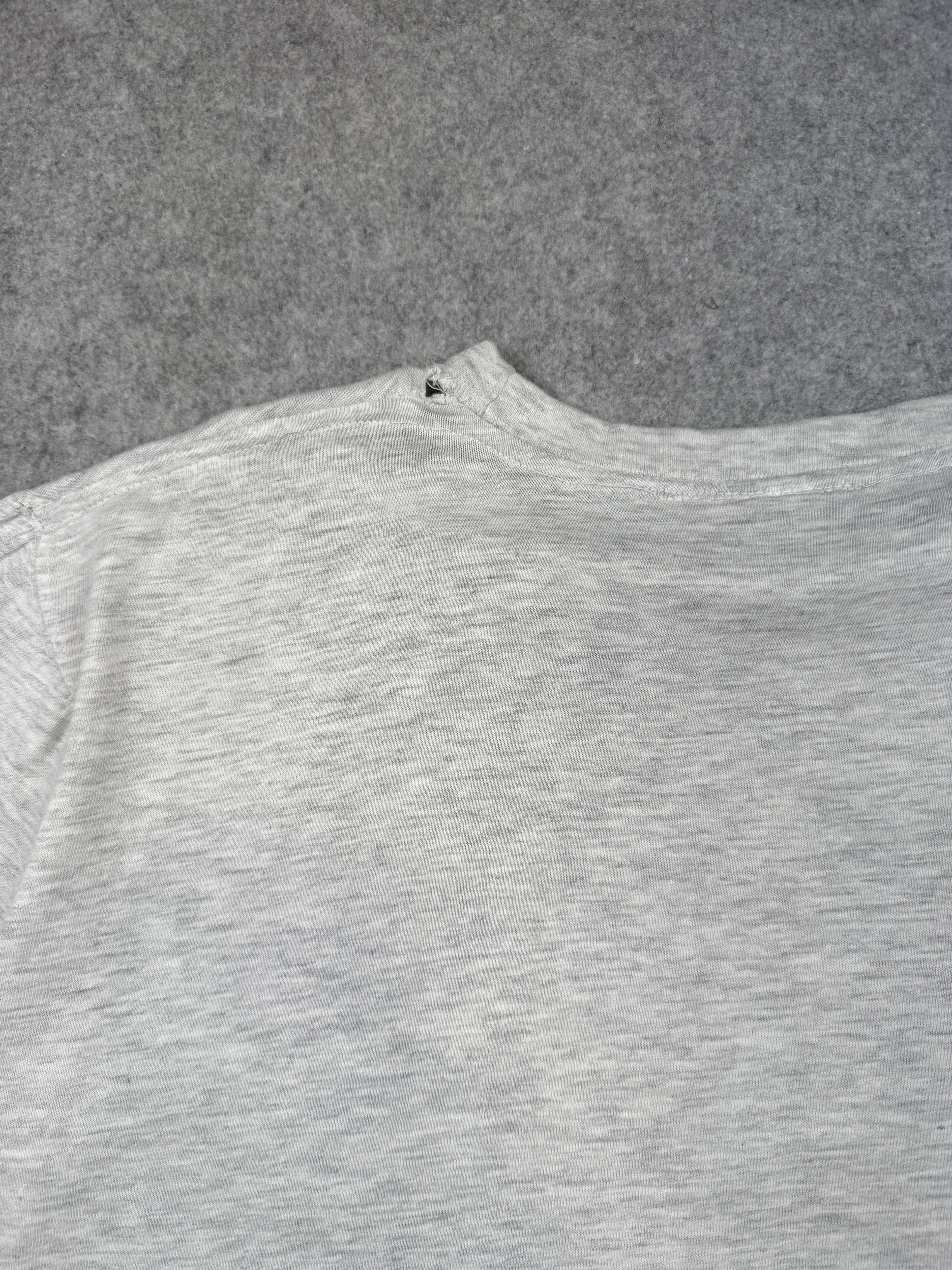 Vintage 1994 Toronto Raptors Mascot Logo Tee Grey