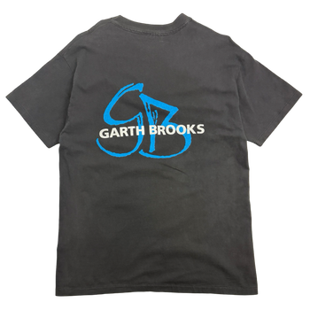 Vintage 90's Garth Brooks Tee Black