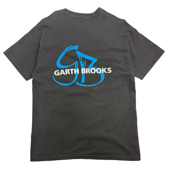 Vintage 90's Garth Brooks Tee Black | Vitnage Clothing Store Canada