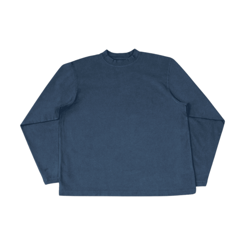 Yeezy x Gap Unreleased Long Sleeve Tee Navy | Vintage Clothing Store Canada