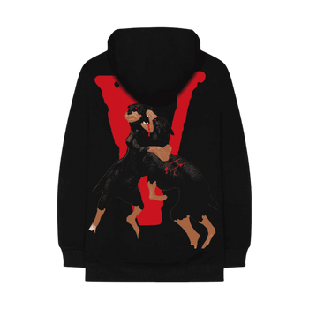 Vlone x City Morgue Dogs Hoodie Black