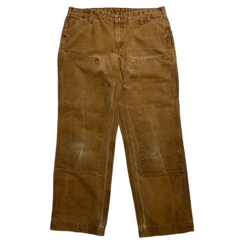 Carhartt Double Knee Pants Dark Khaki | Vintage Clothing Store Canada