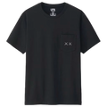 Kaws x Uniqlo Sesame Street Pocket Tee Black