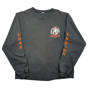 Vintage Norwich Indian Leap L/S Tee Black