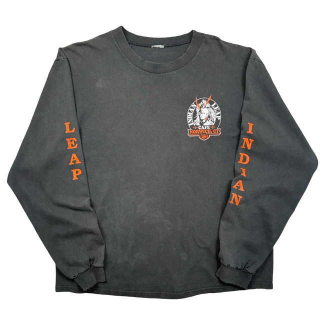 Vintage Norwich Indian Leap L/S Tee Black