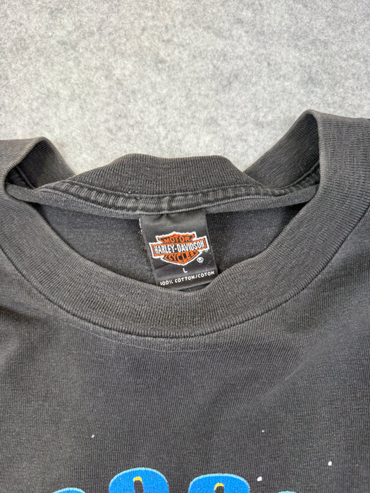 Vintage Harley Davidson Forged For The Future Tee Black | Vitnage Clothing Store Canada