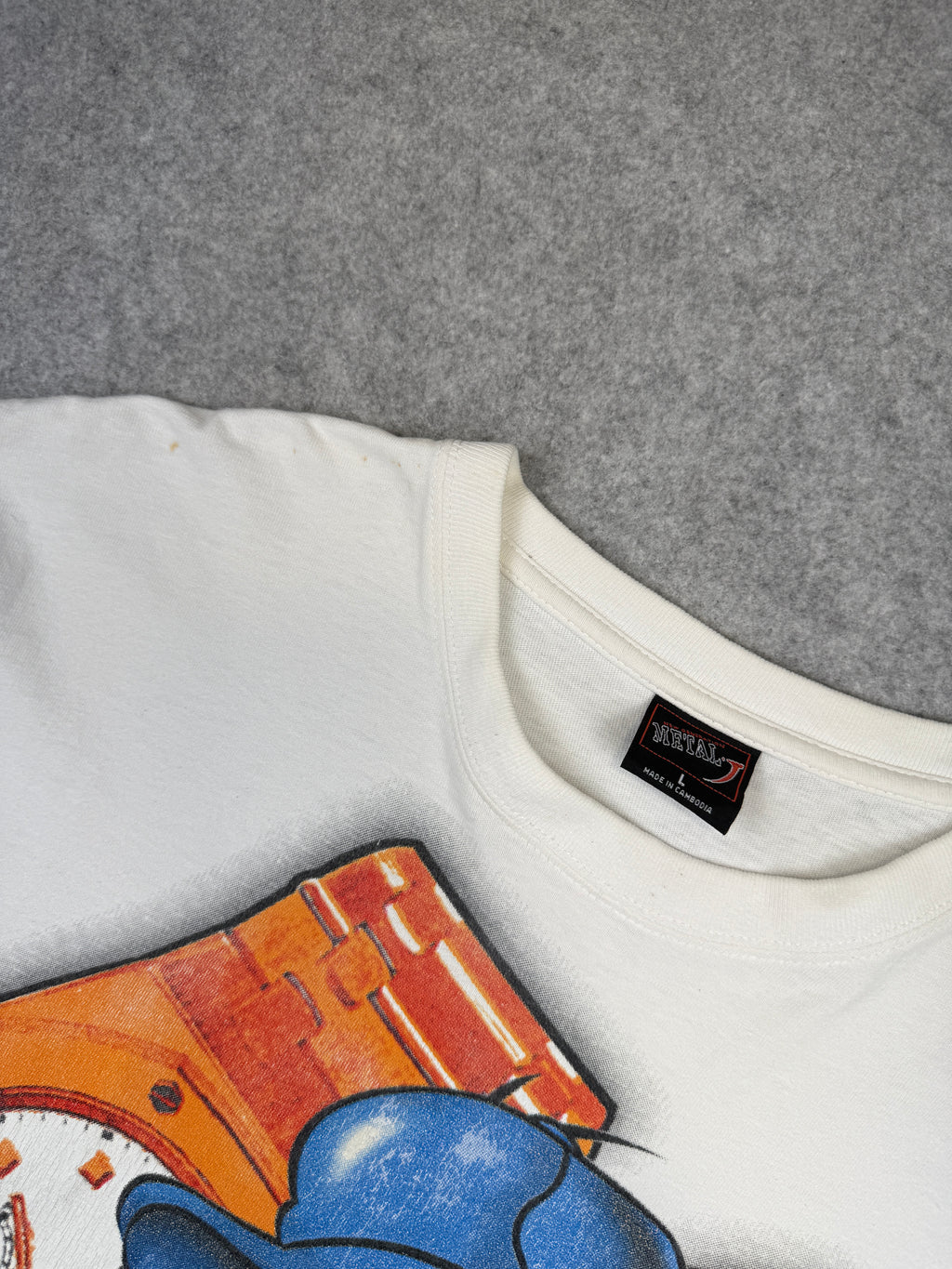 Vintage Daffy Duck Hustla Tee White