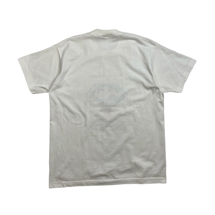 Vintage 90s Tested in Japan Parody Tee White | Vitnage Clothing Store Canada