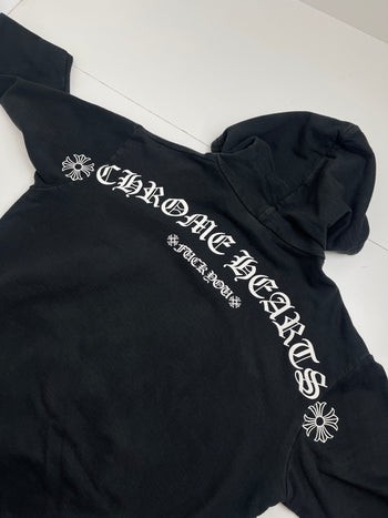 Chrome Hearts Shoulder Logo Hoodie Black (USED)