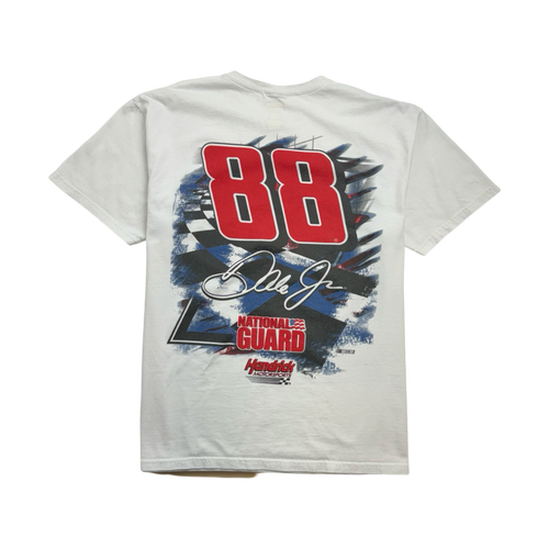 (L) National Guard Dale Earnhardt Jr. Nascar Tee White | Vintage Clothing Store Canada