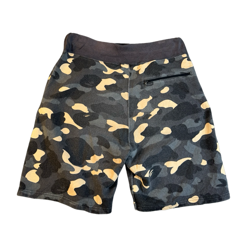 BAPE Camo Sweatshorts Black (USED) | Vintage Clothing Store Canada
