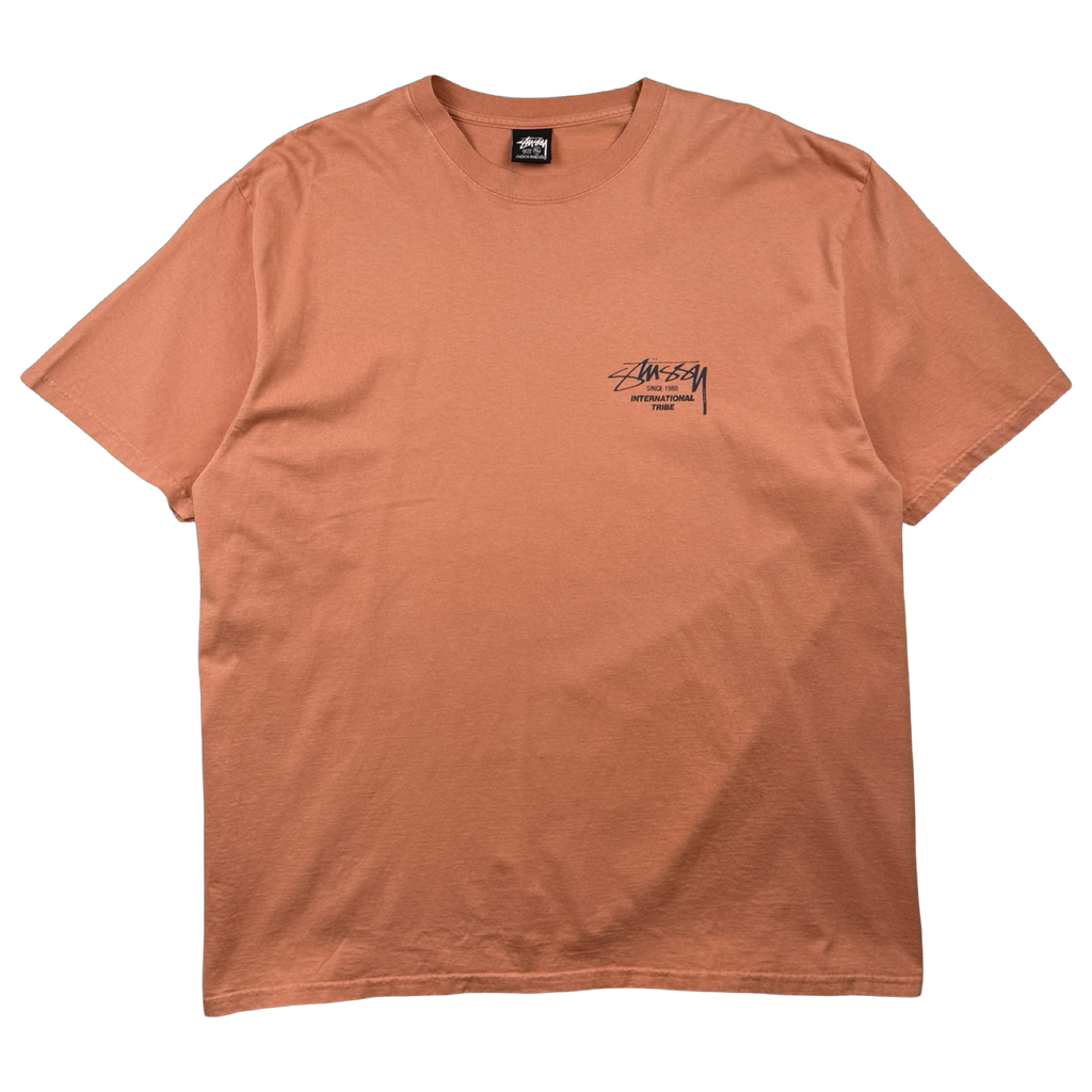 Stussy Beat Sounds Pigment Dyed Tee Rust (USED)