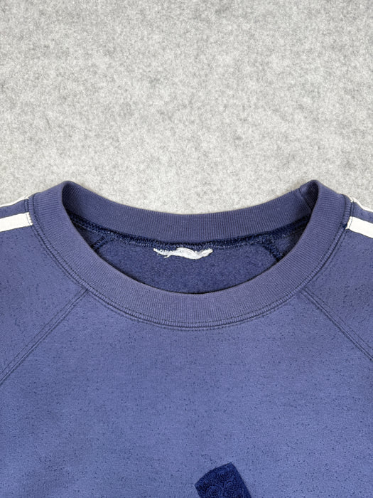 Vintage Adidas Crewneck Blue | Vitnage Clothing Store Canada