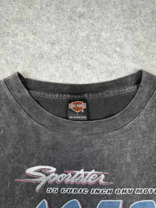 Vintage Harley Davidson 1957 Sportster Tee Black | Vitnage Clothing Store Canada