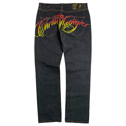 Christian Audigier Embroidered Tiger Pants | Vintage Clothing Store Canada