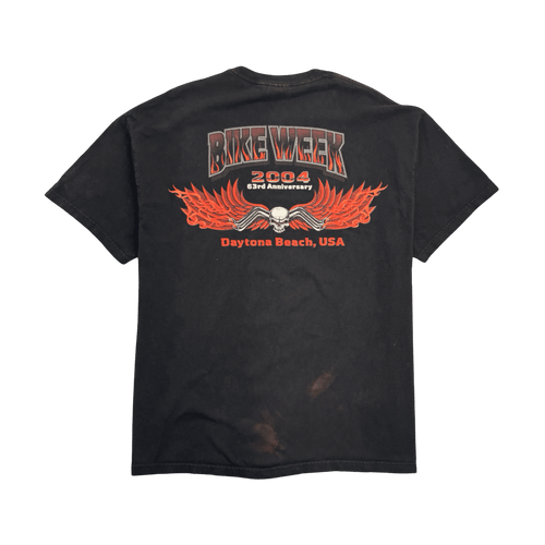 Vintage '04 Daytona Bike Week Tee Black | Vintage Clothing Store Canada