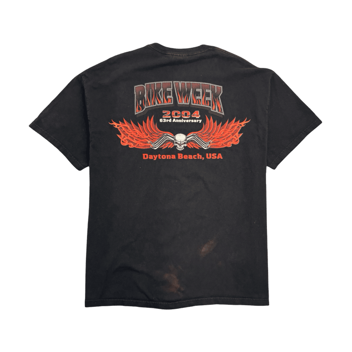 Vintage '04 Daytona Bike Week Tee Black | Vitnage Clothing Store Canada