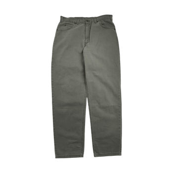 Vintage Levis 634 Black Tab Denim Pants Green