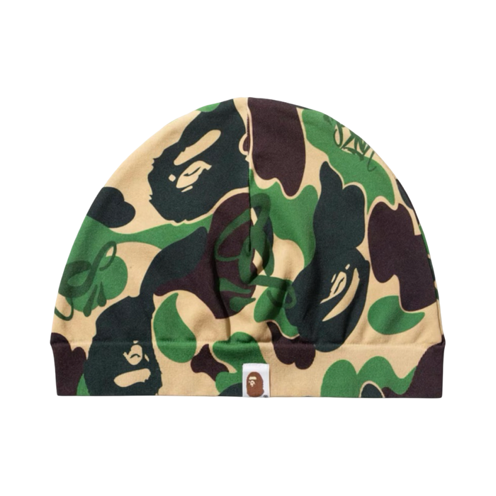 BAPE x Spotify x Central Cee Knit Cap Green Camo | Vitnage Clothing Store Canada