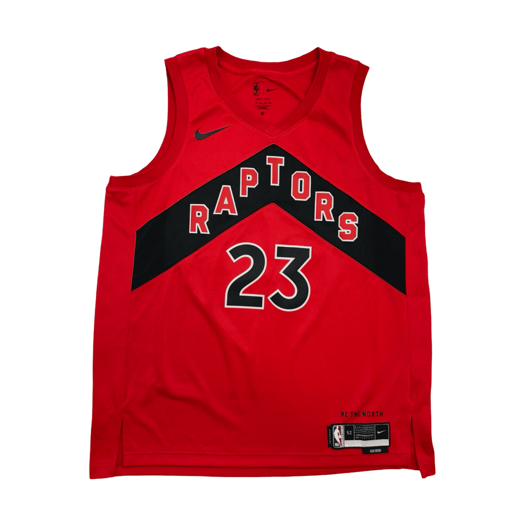 (L) Nike Toronto Raptors Fred Vanvleet Jersey Red