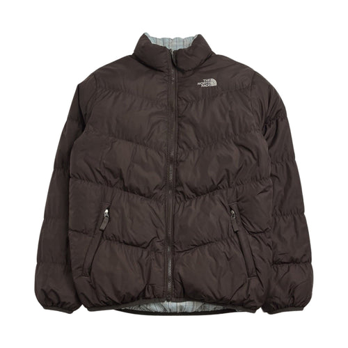 (S) Womens The North Face 550 Fill Reversible Puffer Bronze | Vintage Clothing Store Canada