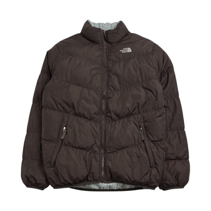 (S) Womens The North Face 550 Fill Reversible Puffer Bronze | Vitnage Clothing Store Canada