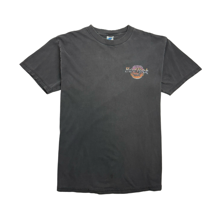 (L) Vintage Hard Rock Cafe Hollywood Tee Faded Black | Vitnage Clothing Store Canada