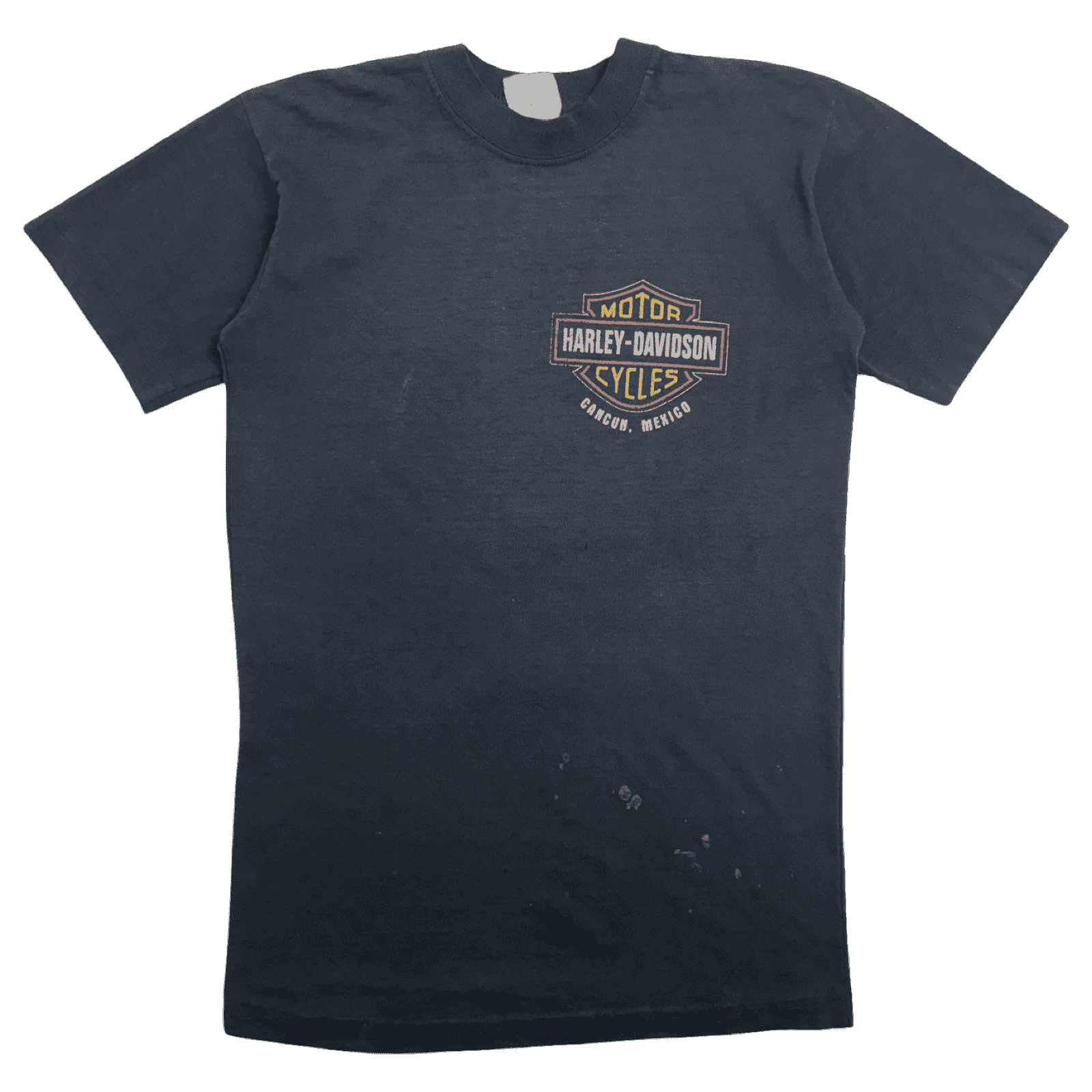 Vintage Harley Davidson American Legend Cancun Tee Black