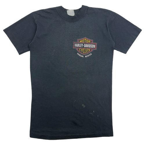 Vintage Harley Davidson American Legend Cancun Tee Black | Vintage Clothing Store Canada