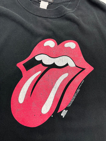 (L) Vintage '01 Rolling Stones Tee Black