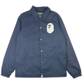 BAPE Ape Head Coach Jacket Navy (USED)