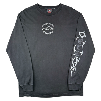 Orange County Choppers Silver Sword L/S Tee Black
