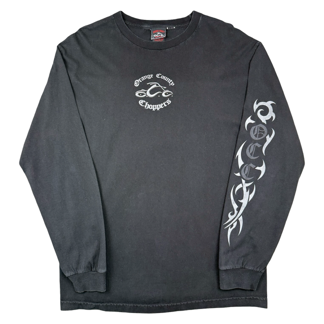 Orange County Choppers Silver Sword L/S Tee Black
