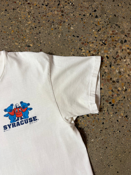 1995 vintage Syracuse x Grateful Dead Tee White | Vitnage Clothing Store Canada