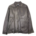 Vintage Polo Ralph Lauren Leather Jacket Brown