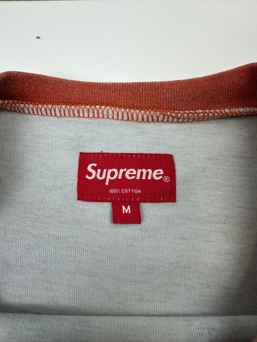 Supreme World Class L/S Tee Orange (USED) | Vitnage Clothing Store Canada