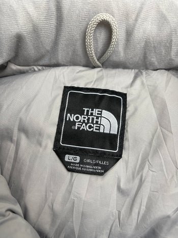 (XS) Vintage The North Face 600 Fill Girls Puffer Jacket Baby Blue