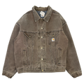Vintage 90’s Carhartt Trucker Jacket Brown