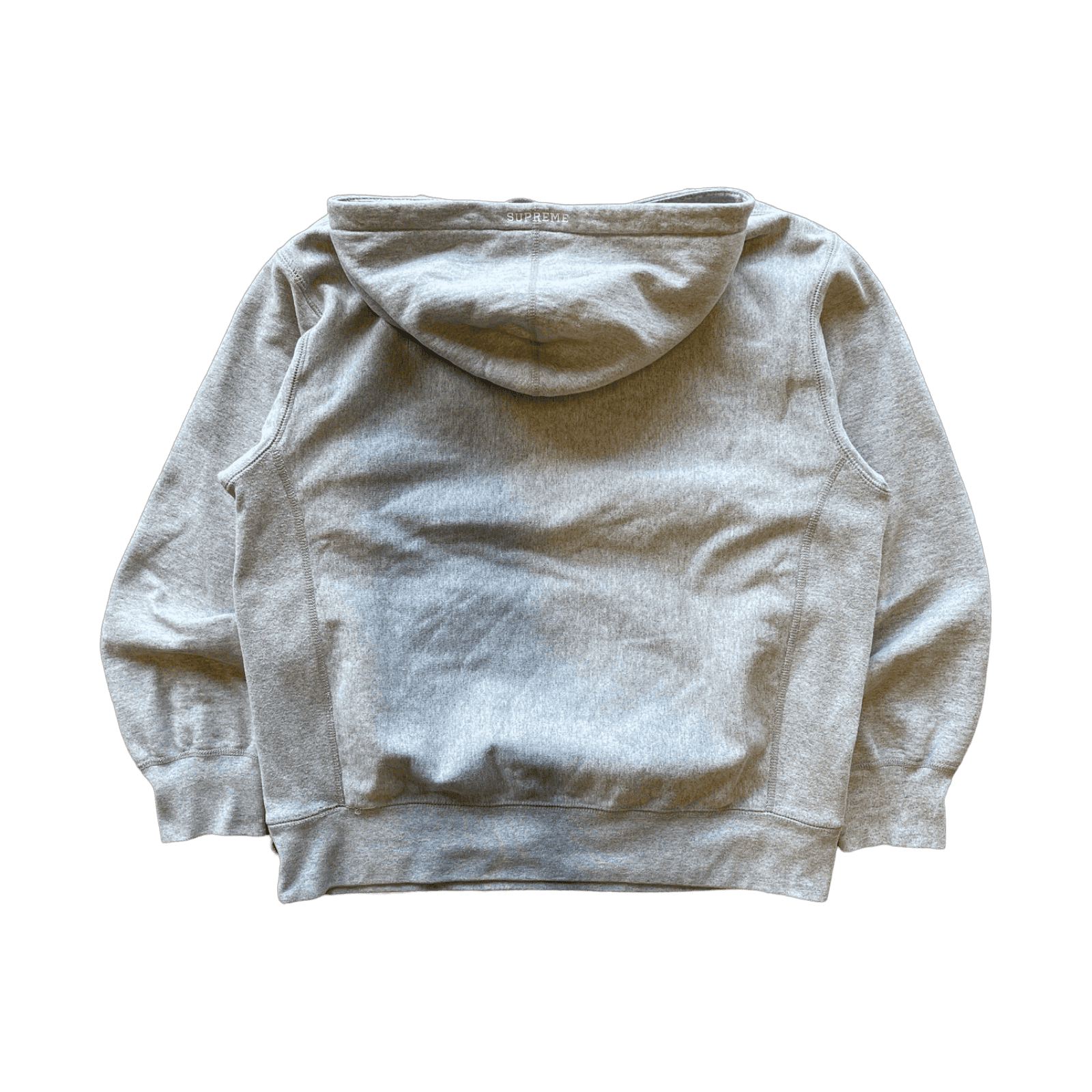 Supreme Portrait Hoodie FW20 Heather Grey (USED)
